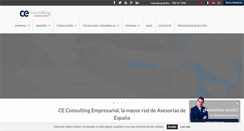 Desktop Screenshot of ceconsulting.es
